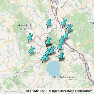 Mappa 01021 Acquapendente VT, Italia (11.2645)