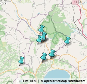 Mappa 01021 Acquapendente VT, Italia (5.26091)