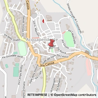 Mappa Piazza della Costituente, 8 A, 01021 Acquapendente, Viterbo (Lazio)