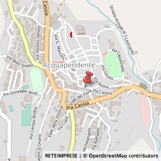 Mappa Via XV Maggio, 26, 01021 Acquapendente, Viterbo (Lazio)