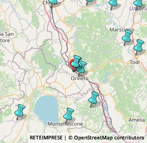 Mappa Via dei Falegnami, 05018 Orvieto TR, Italia (21.70167)