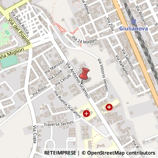Mappa Via Antonio Gramsci, 62, 64021 Giulianova, Teramo (Abruzzo)