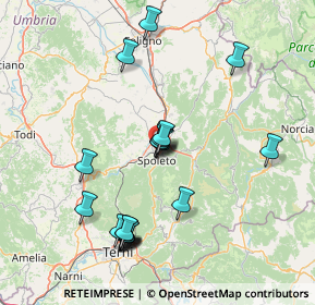 Mappa Via Camillo Bezzi, 06049 Spoleto PG, Italia (15.94)