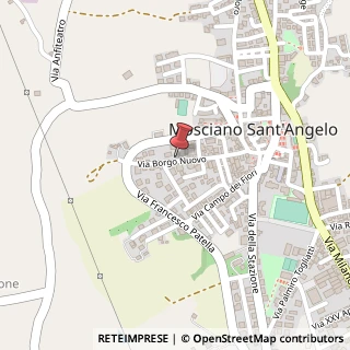 Mappa Via Borgo Nuovo, 28, 64023 Mosciano Sant'Angelo, Teramo (Abruzzo)