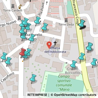 Mappa Via A. Meloni, 64023 Mosciano Sant'Angelo TE, Italia (0.09615)