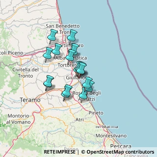 Mappa Via Monfalcone, 64021 Giulianova TE, Italia (9.99667)