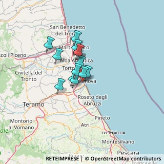 Mappa 64021 Giulianova TE, Italia (8.78077)