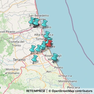 Mappa 64021 Giulianova TE, Italia (11.14824)