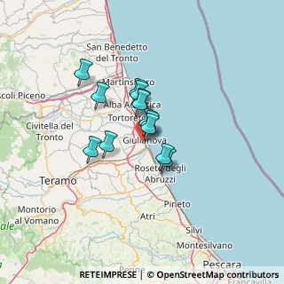 Mappa 64021 Giulianova TE, Italia (8.73692)