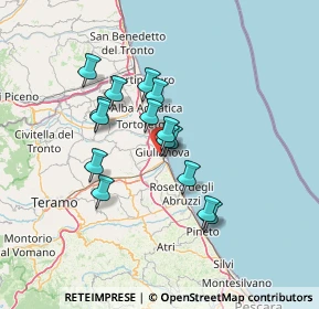 Mappa 64021 Giulianova TE, Italia (11.13933)