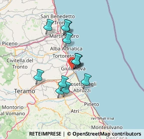Mappa 64021 Giulianova TE, Italia (10.9225)