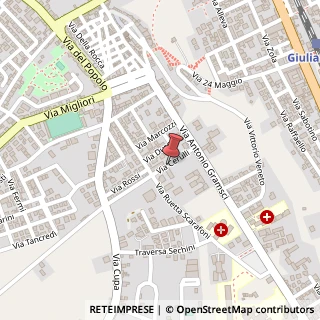 Mappa Via Cerulli, 1/A, 64021 Giulianova, Teramo (Abruzzo)