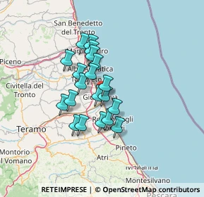 Mappa Via Sardegna, 64021 Giulianova TE, Italia (10.2035)
