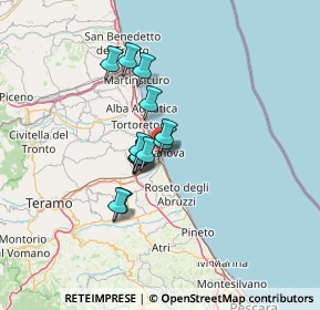 Mappa Via Sardegna, 64021 Giulianova TE, Italia (9.43)