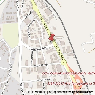 Mappa Viale dei Pini, 46, 86039 Termoli, Campobasso (Molise)