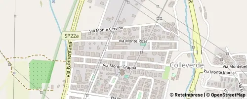 Mappa Guidonia Montecelio