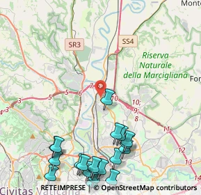 Mappa Via Rapagnano, 00138 Roma RM, Italia (6.142)