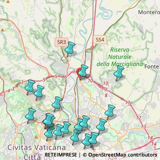 Mappa Via Petritoli, 00138 Roma RM, Italia (6.085)