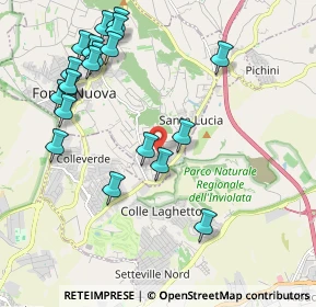 Mappa 00010 Fonte Nuova RM, Italia (2.4295)