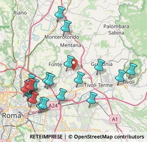 Mappa 00010 Fonte Nuova RM, Italia (9.634)