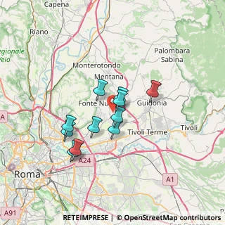 Mappa 00010 Fonte Nuova RM, Italia (5.64818)