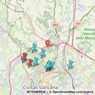 Mappa Grottarossa- Sant'Andrea, 00189 Roma RM, Italia (4.61364)