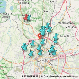 Mappa Grottarossa- Sant'Andrea, 00188 Roma RM, Italia (6.562)