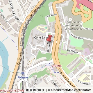 Mappa Via Fiastra, 36, 00138 Roma, Roma (Lazio)
