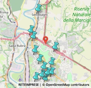 Mappa Via di Settebagni, 00138 Roma RM, Italia (2.40692)