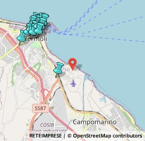 Mappa Via Rio del Germano Reale, 86039 Termoli CB, Italia (2.9295)