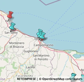 Mappa Via Rio del Germano Reale, 86039 Termoli CB, Italia (28.94636)