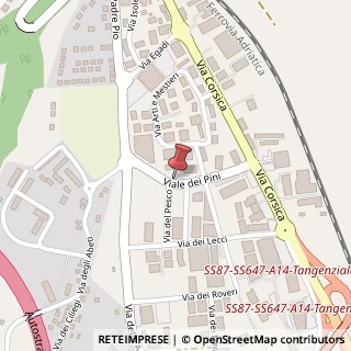 Mappa Viale dei Pini, 32, 86039 Termoli, Campobasso (Molise)