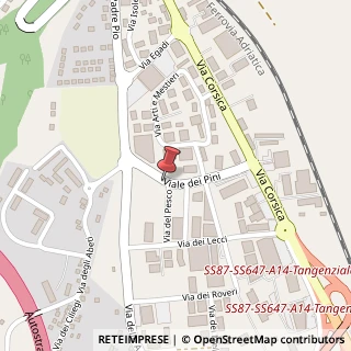 Mappa Viale dei Pini, 34, 86039 Termoli, Campobasso (Molise)