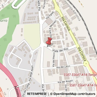 Mappa Via Dei Pini, 28, 86039 Termoli, Campobasso (Molise)