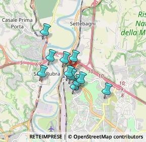 Mappa Largo Borgo Pace, 00138 Roma RM, Italia (1.27182)