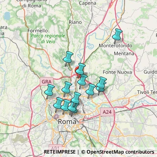 Mappa Largo Borgo Pace, 00138 Roma RM, Italia (6.66786)
