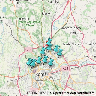Mappa Largo Borgo Pace, 00138 Roma RM, Italia (6.24455)