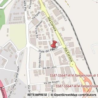 Mappa Viale dei Pini, 5, 86039 Termoli, Campobasso (Molise)