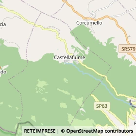 Mappa Castellafiume