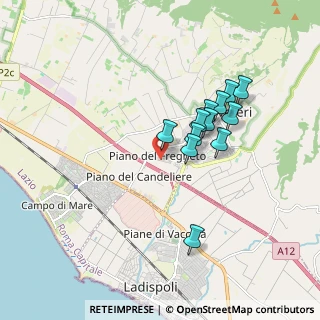 Mappa Via Ezio Morlacca, 00052 Cerveteri RM, Italia (1.58)