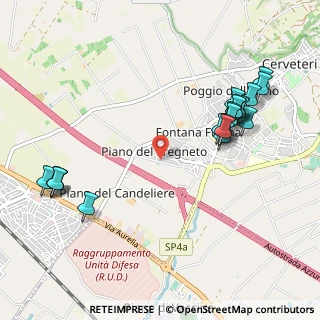 Mappa Via Ezio Morlacca, 00052 Cerveteri RM, Italia (1.246)