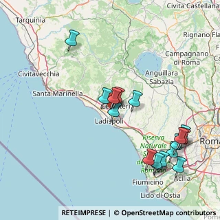 Mappa Via Ezio Morlacca, 00052 Cerveteri RM, Italia (18.94188)