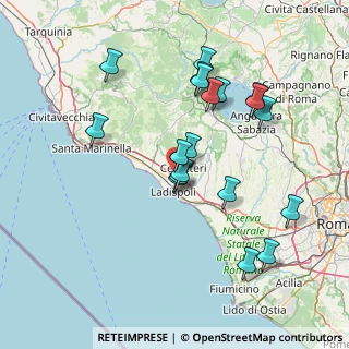 Mappa Via Ezio Morlacca, 00052 Cerveteri RM, Italia (15.36368)