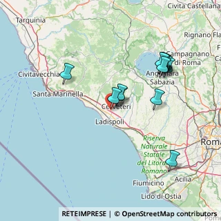 Mappa Via Ezio Morlacca, 00052 Cerveteri RM, Italia (15.69846)