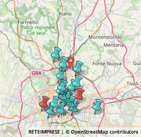 Mappa 00138 Roma RM, Italia (8.07722)
