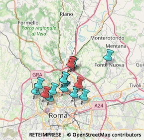 Mappa 00138 Roma RM, Italia (6.74071)