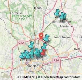 Mappa 00138 Roma RM, Italia (8.2575)