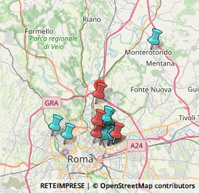 Mappa 00138 Roma RM, Italia (7.43429)