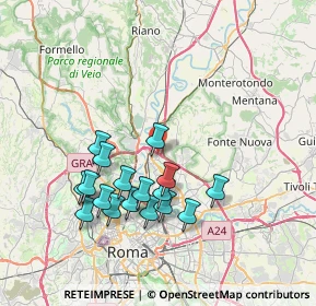 Mappa 00138 Roma RM, Italia (7.48529)