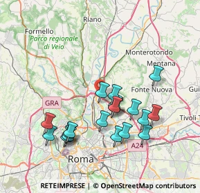 Mappa 00138 Roma RM, Italia (7.68474)